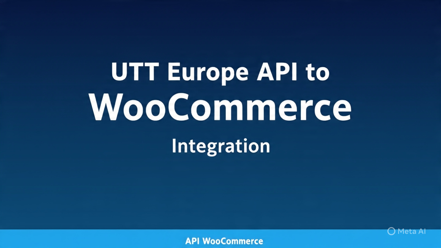 UTT Europe API to WooCommerce Integration