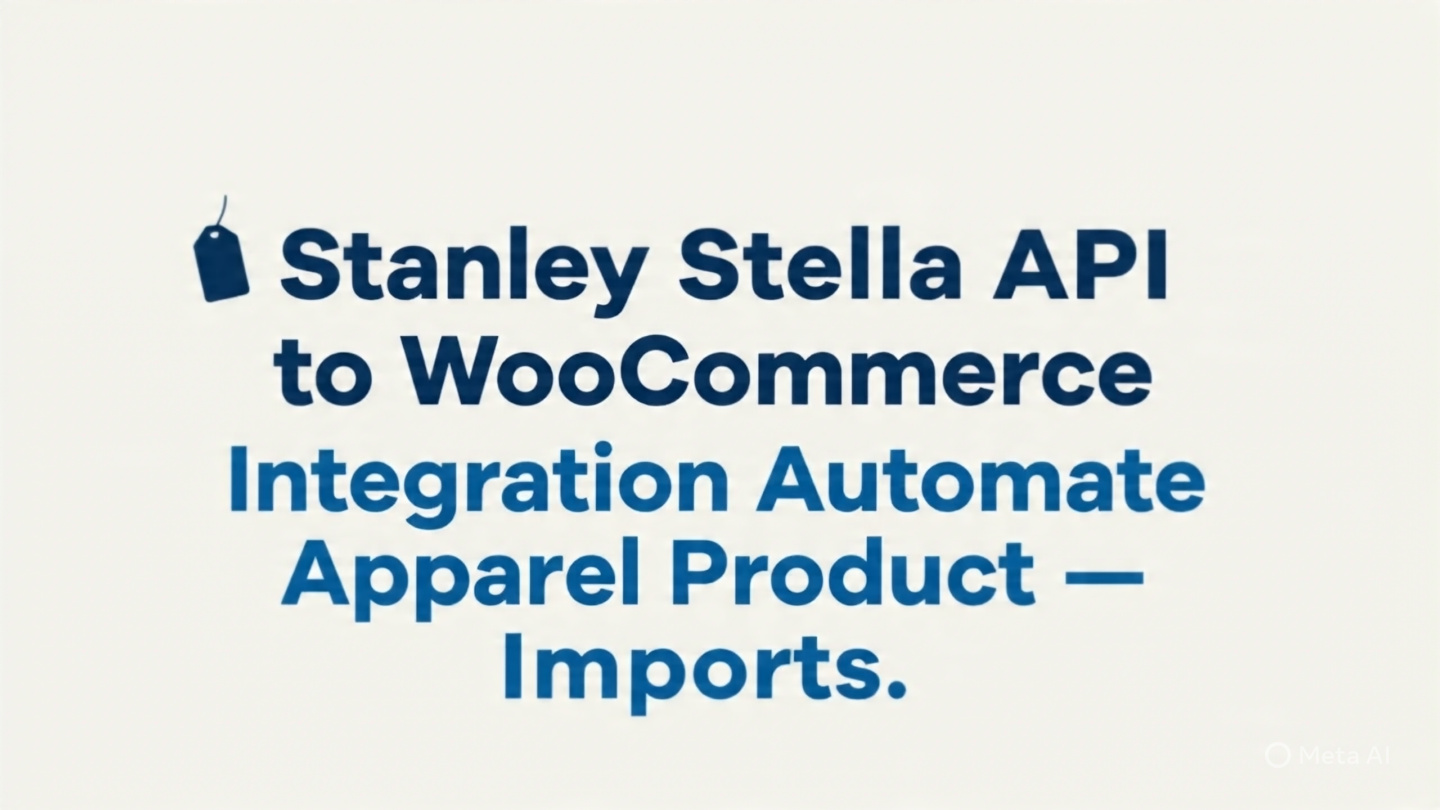 Stanley Stella API to WooCommerce Integration