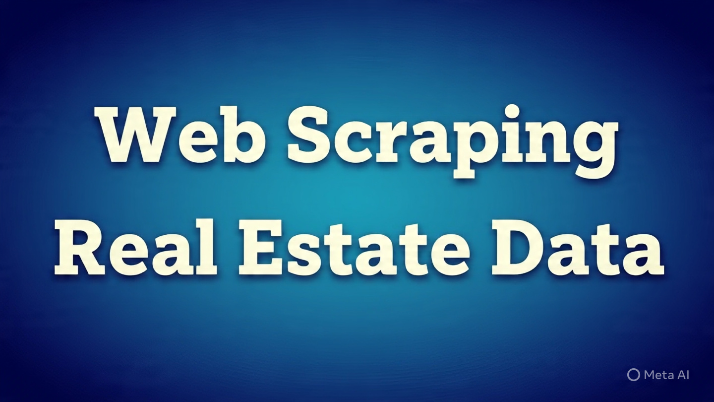 Web Scraping Real Estate Data