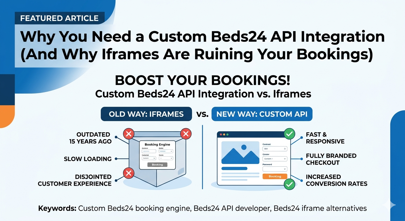 Why You Need a Custom Beds24 API Integration ?