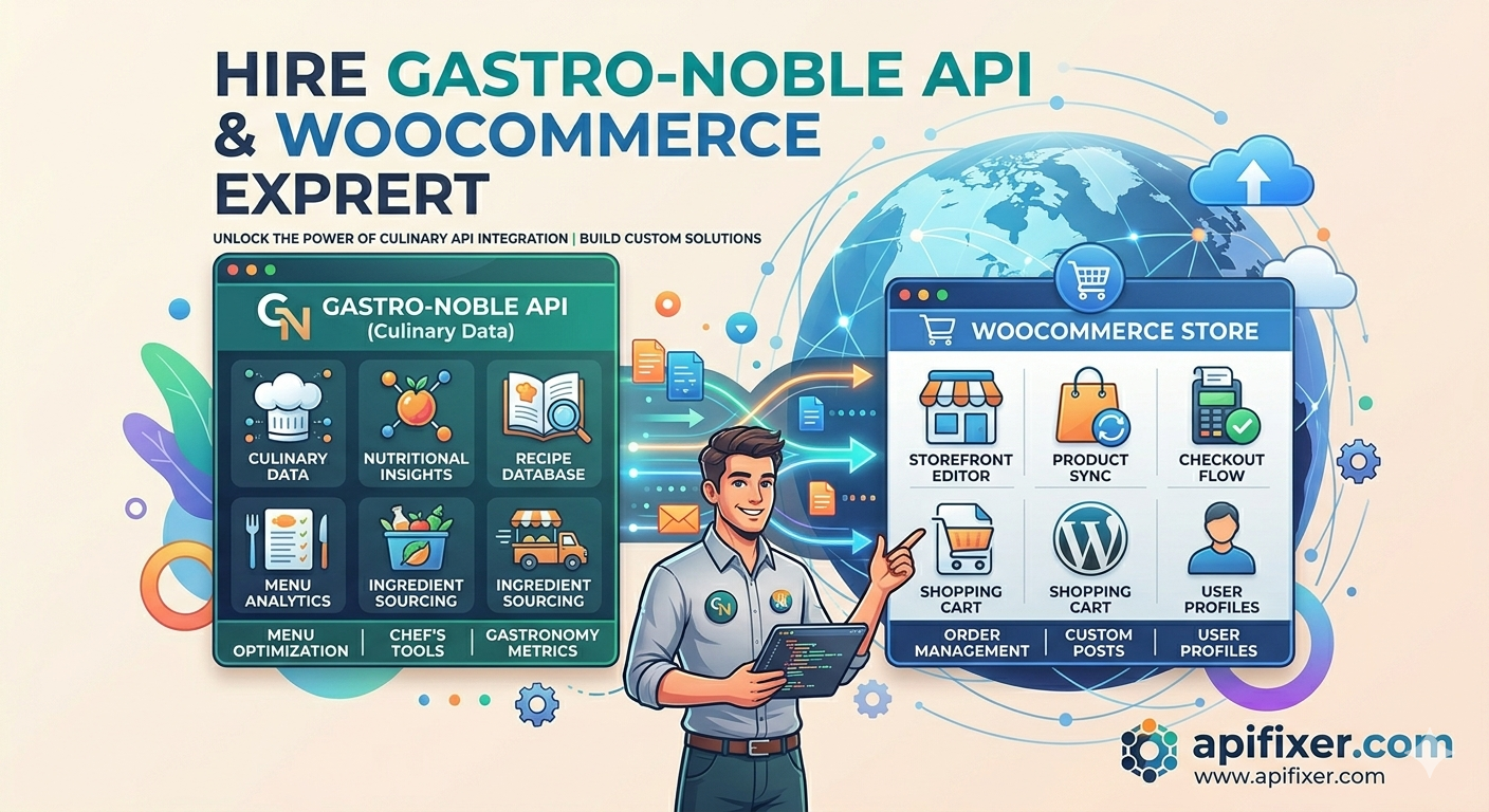 Hire Gastronoble API WooCommerce Expert
