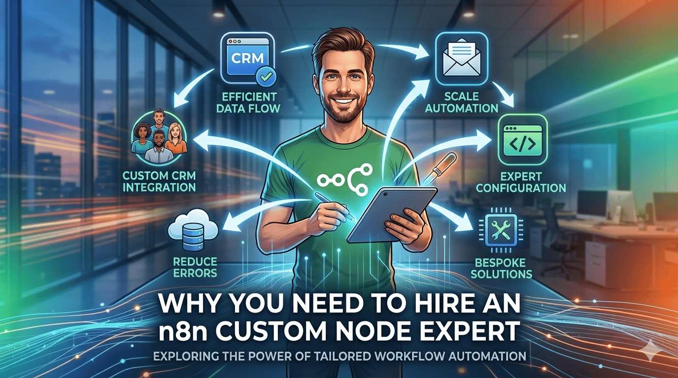 Why You Need to Hire an n8n Custom Node Expert